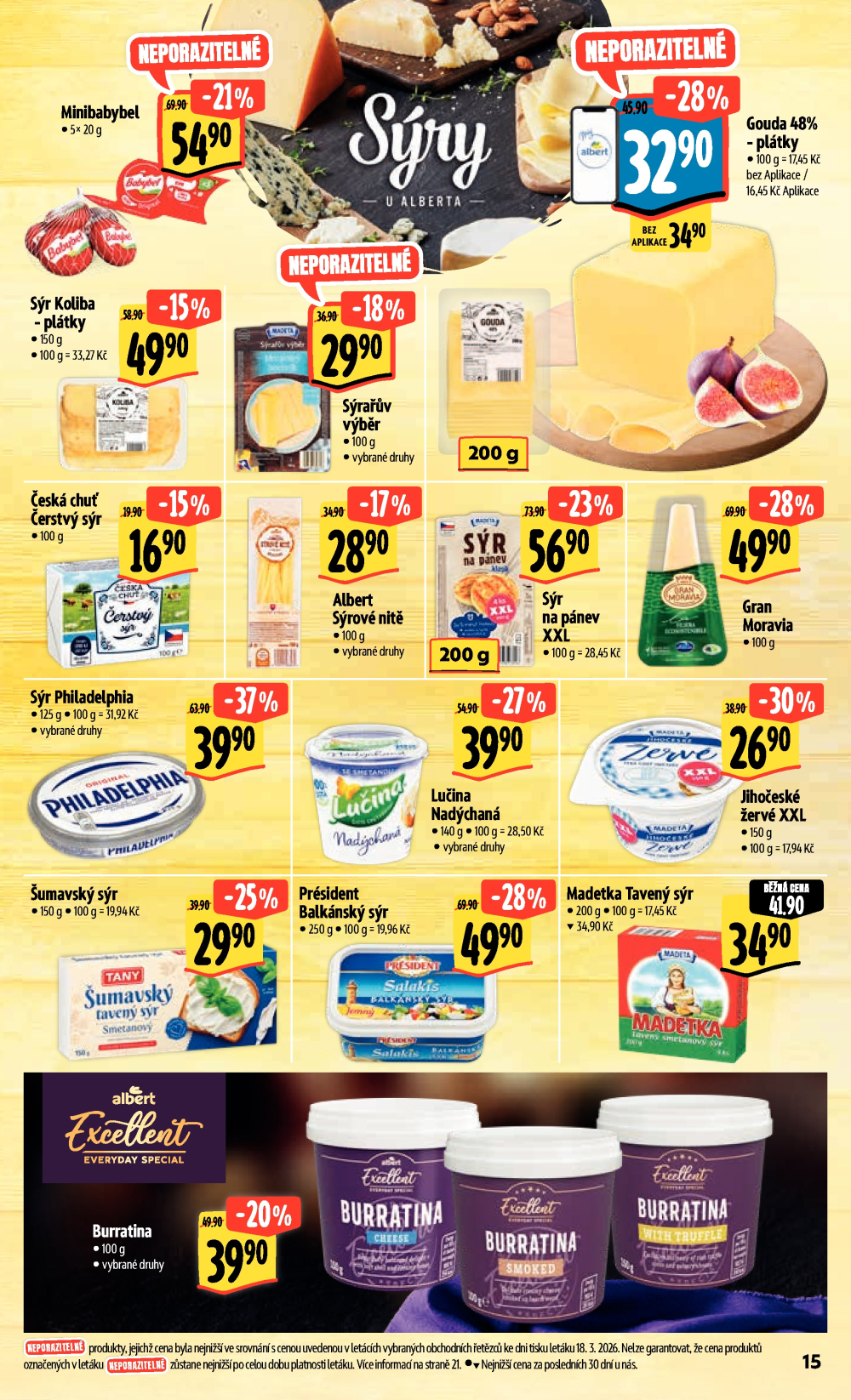 Leták Albert Hypermarket leták - Brno Cejl, Tkalcovská - strana 35