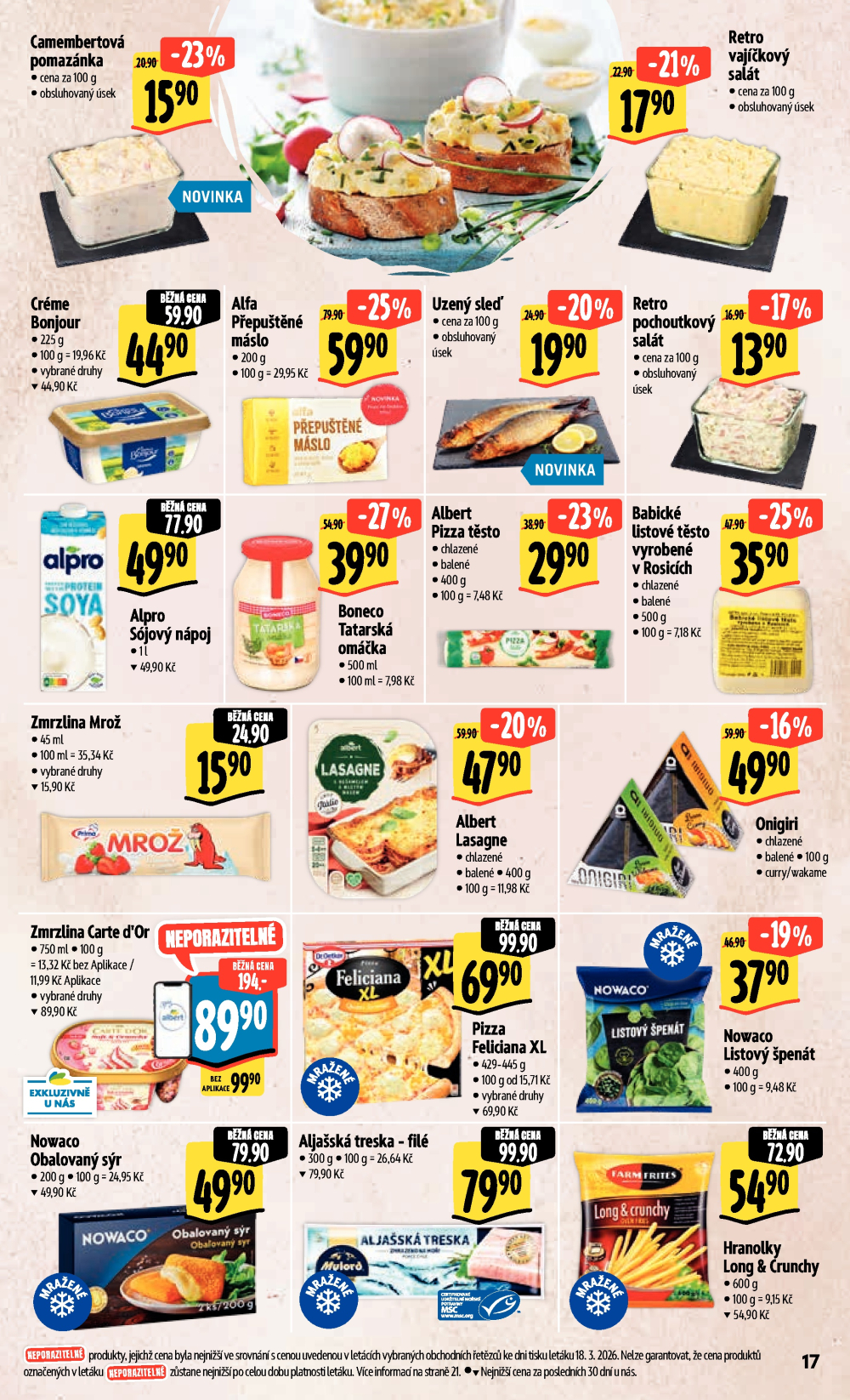 Leták Albert Hypermarket leták - Brno Cejl, Tkalcovská - strana 37