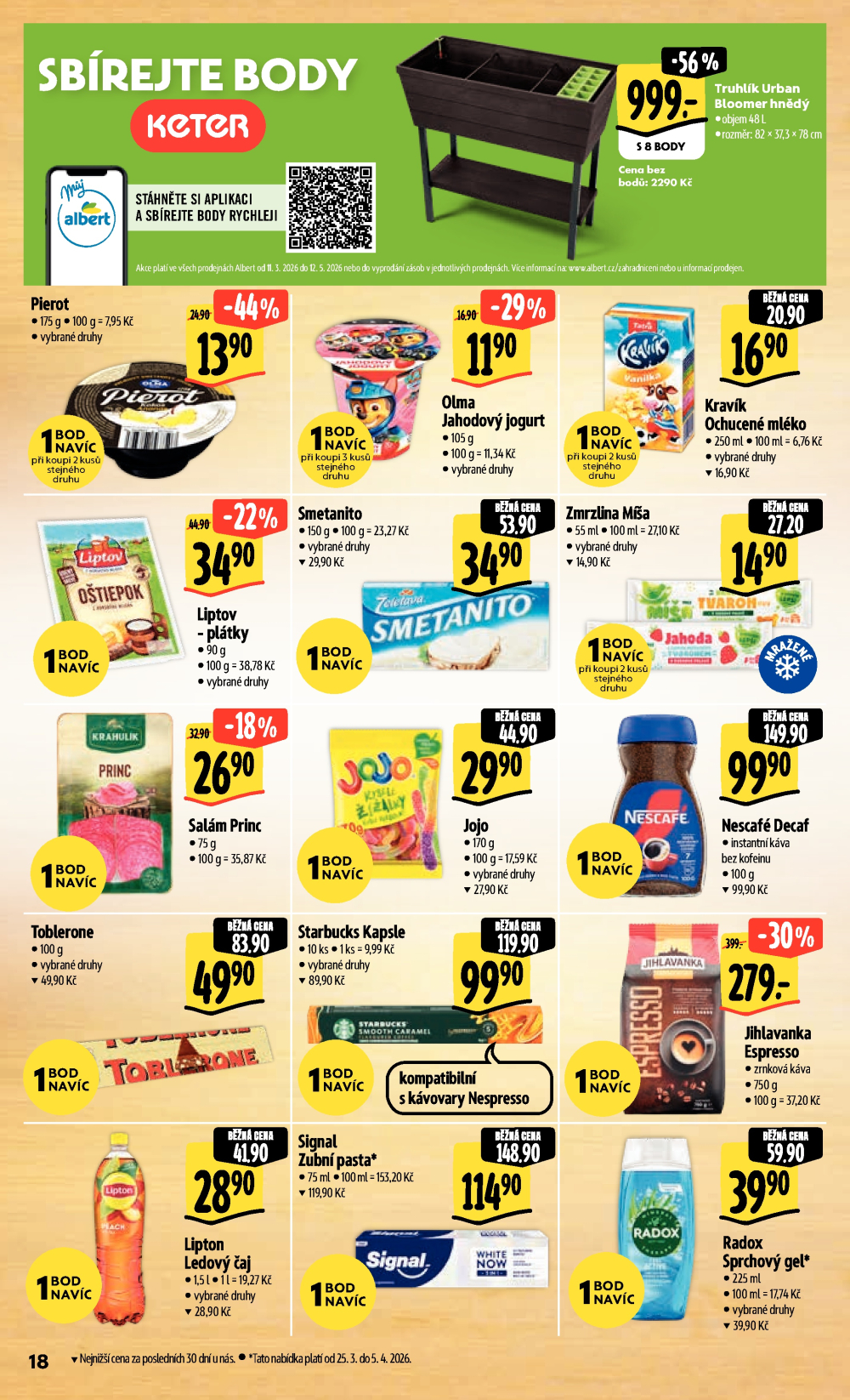 Leták Albert Hypermarket leták - Brno Cejl, Tkalcovská - strana 38