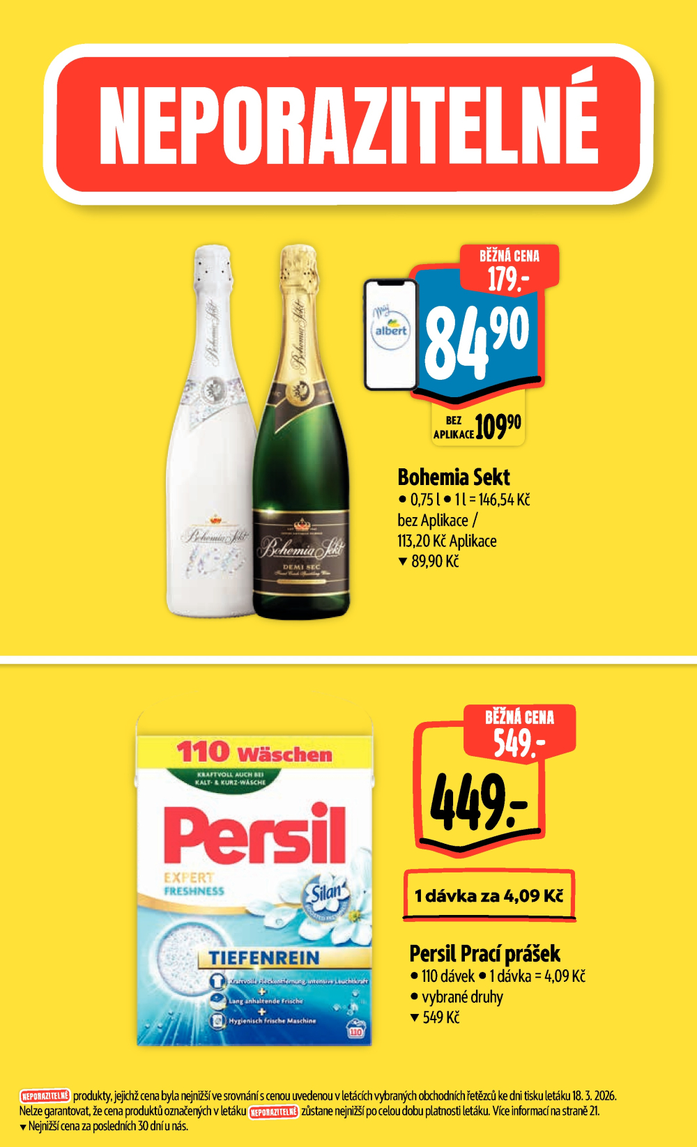 Leták Albert Hypermarket leták - Brno Cejl, Tkalcovská - strana 4