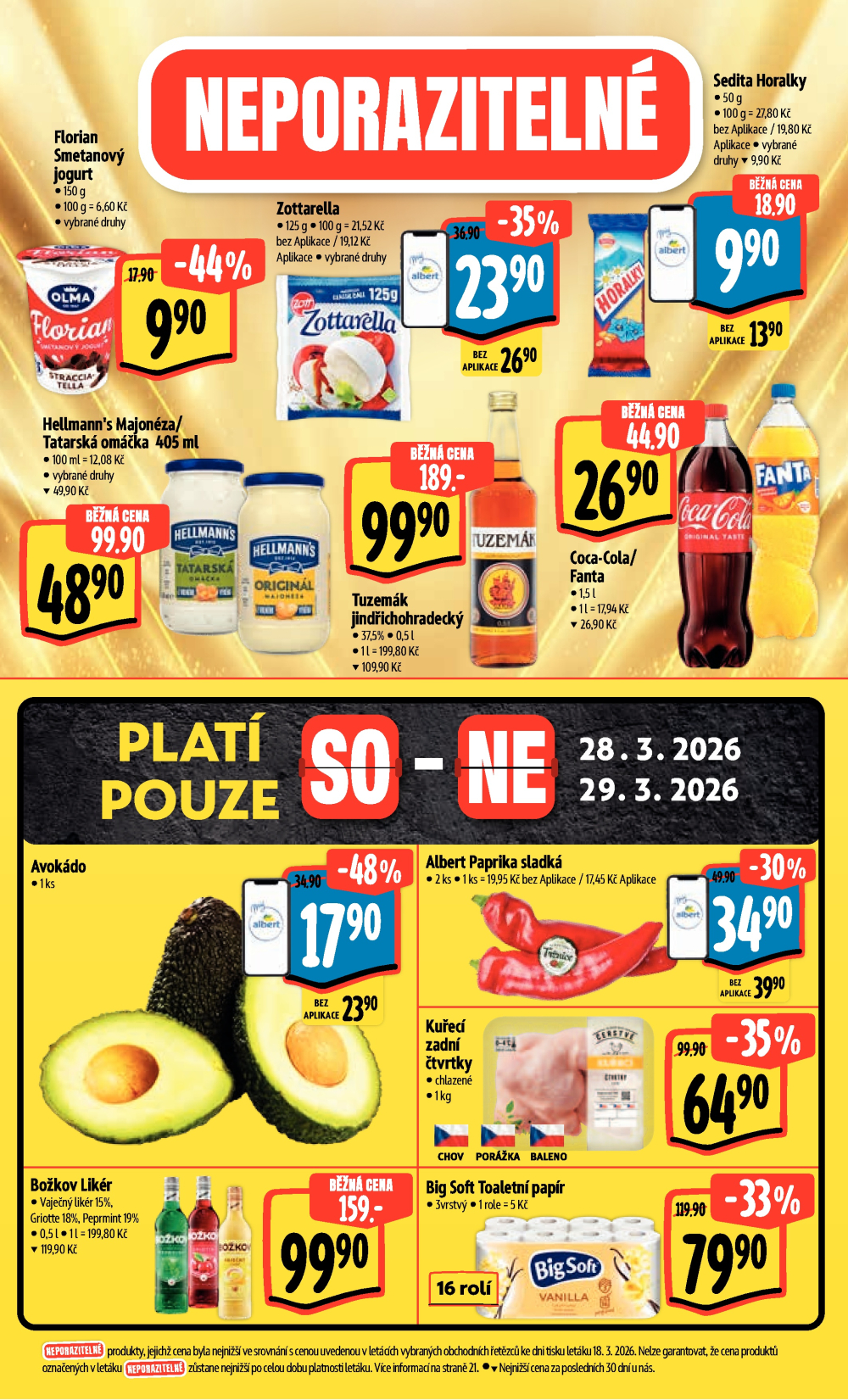 Leták Albert Hypermarket leták - Brno Cejl, Tkalcovská - strana 65