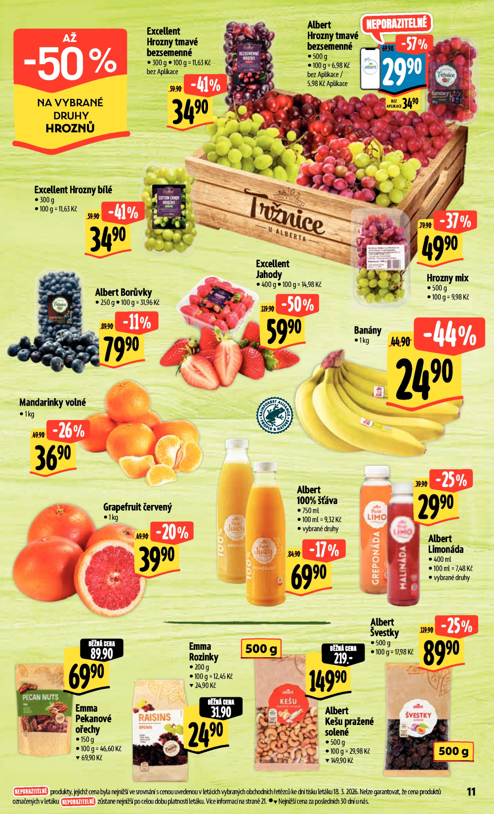 Leták Albert Hypermarket leták - strana 17