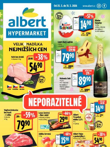 Albert Hypermarket leták