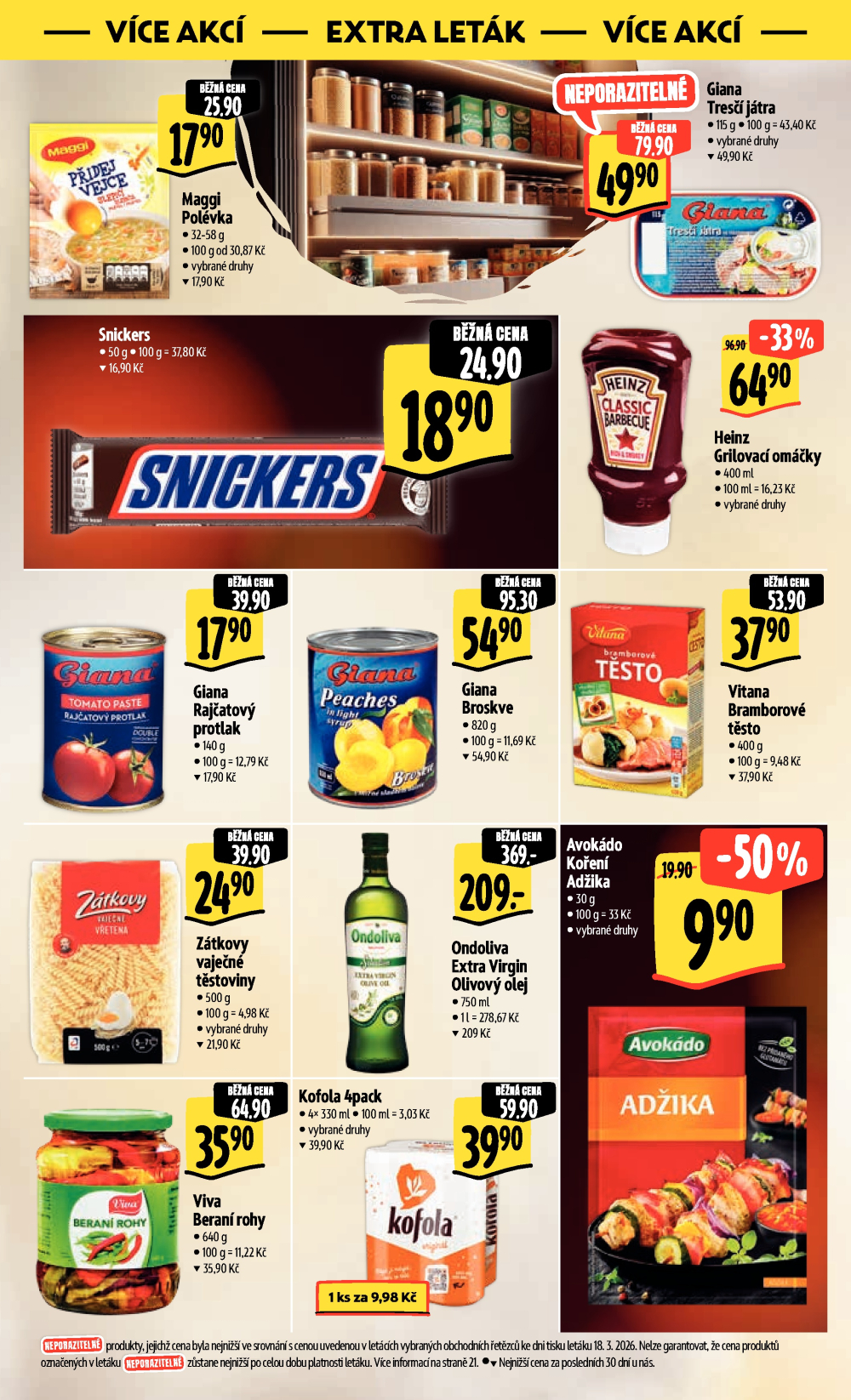 Leták Albert Hypermarket leták - strana 50