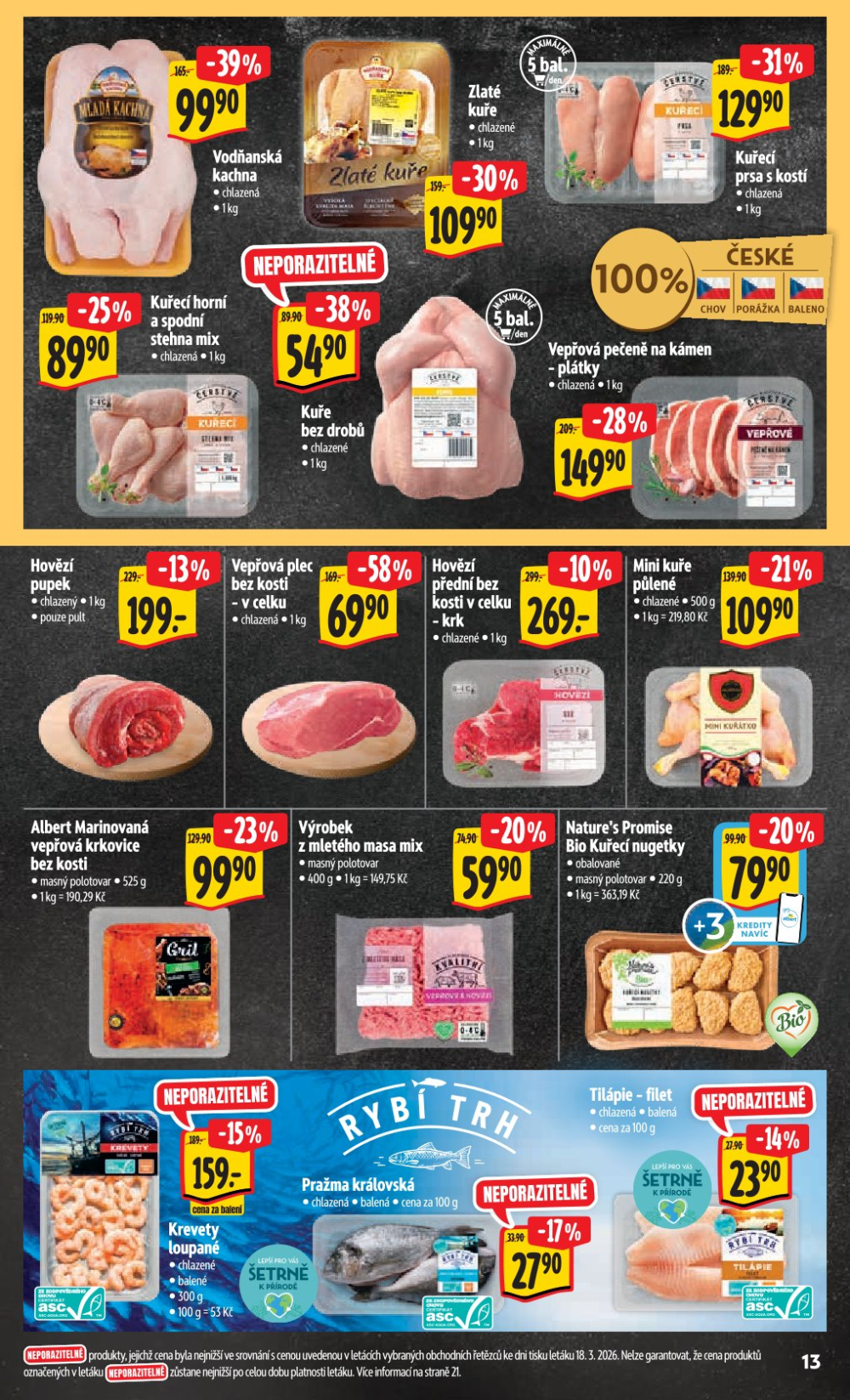 Leták Albert Hypermarket leták - strana 21