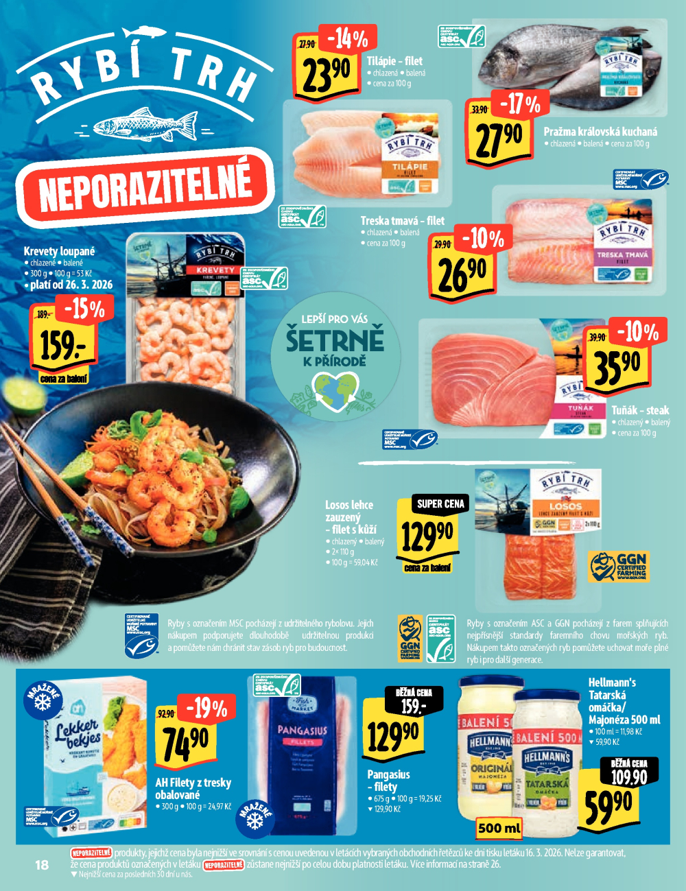 Leták Albert Hypermarket - Velikonadílka excelentních chutí - strana 18