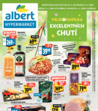 Akční leták Albert Hypermarket - Velikonadílka excelentních chutí