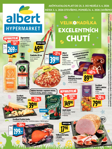 Albert Hypermarket - Velikonadílka excelentních chutí