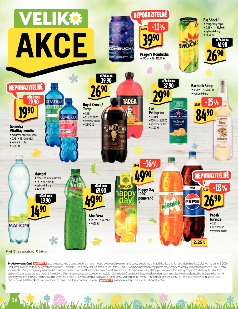 Leták Albert Hypermarket - Velikonadílka excelentních chutí - strana 26