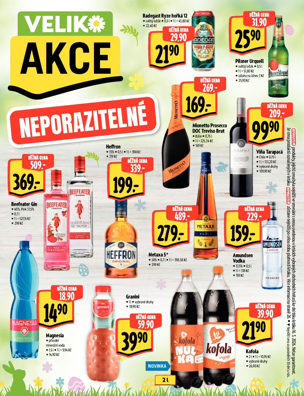 Leták Albert Hypermarket - Velikonadílka excelentních chutí - strana 33