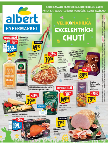 Albert Hypermarket - Velikonadílka excelentních chutí
