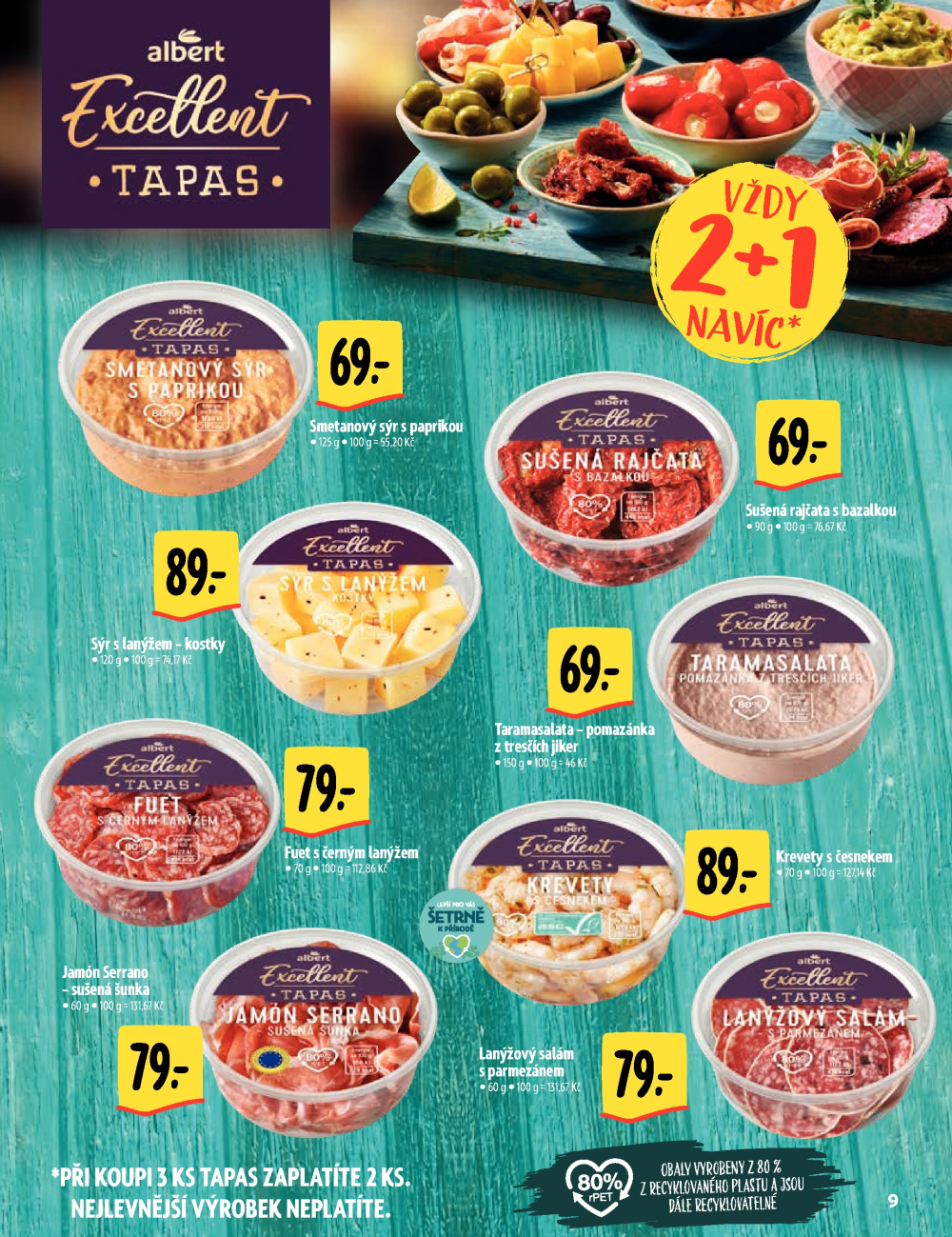 Leták Albert Hypermarket - Velikonadílka excelentních chutí - strana 9