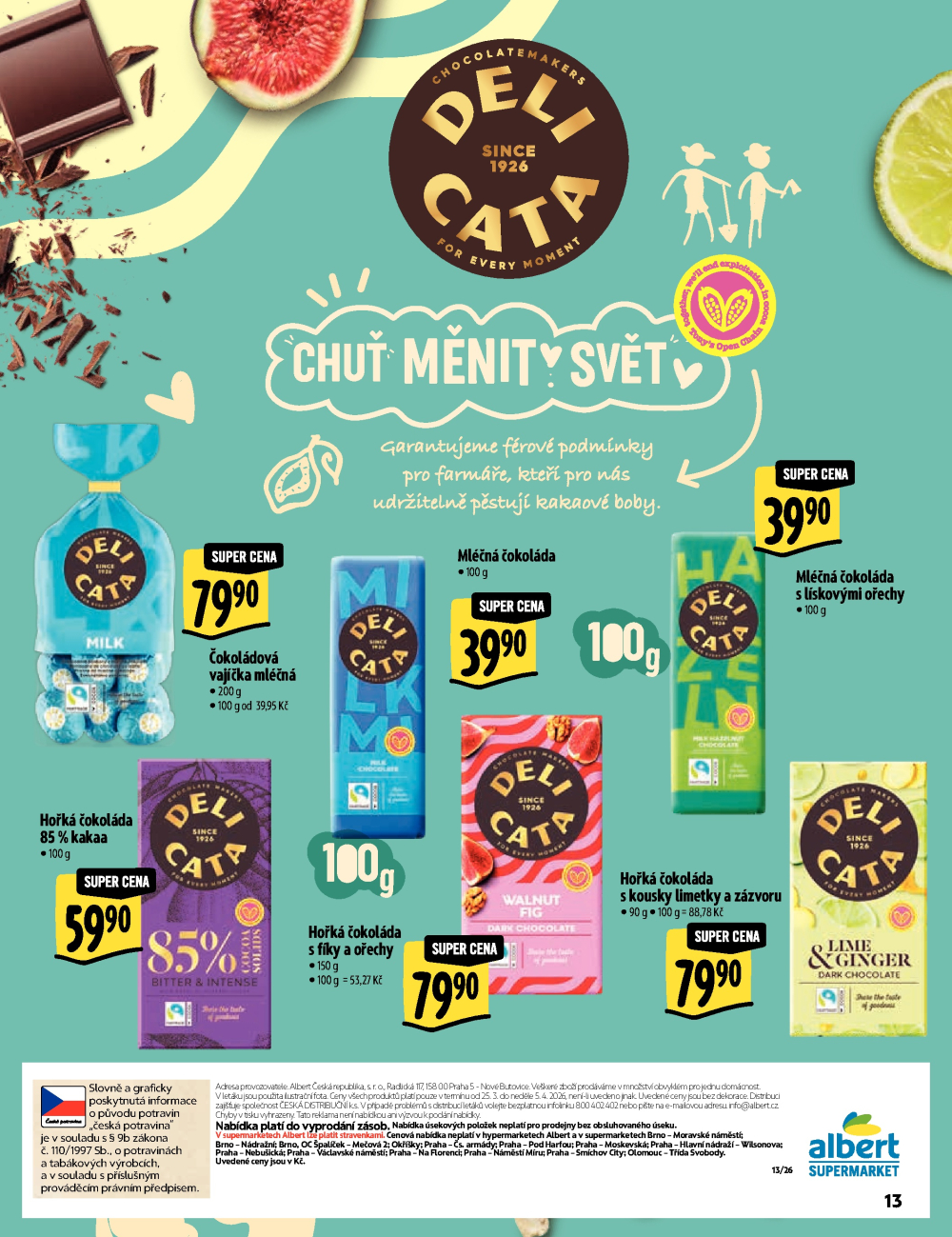 Leták Albert Supermarket - Velikonadílka excelentních chutí - strana 13