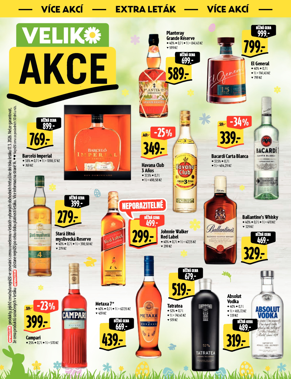 Leták Albert Supermarket - Velikonadílka excelentních chutí - strana 20