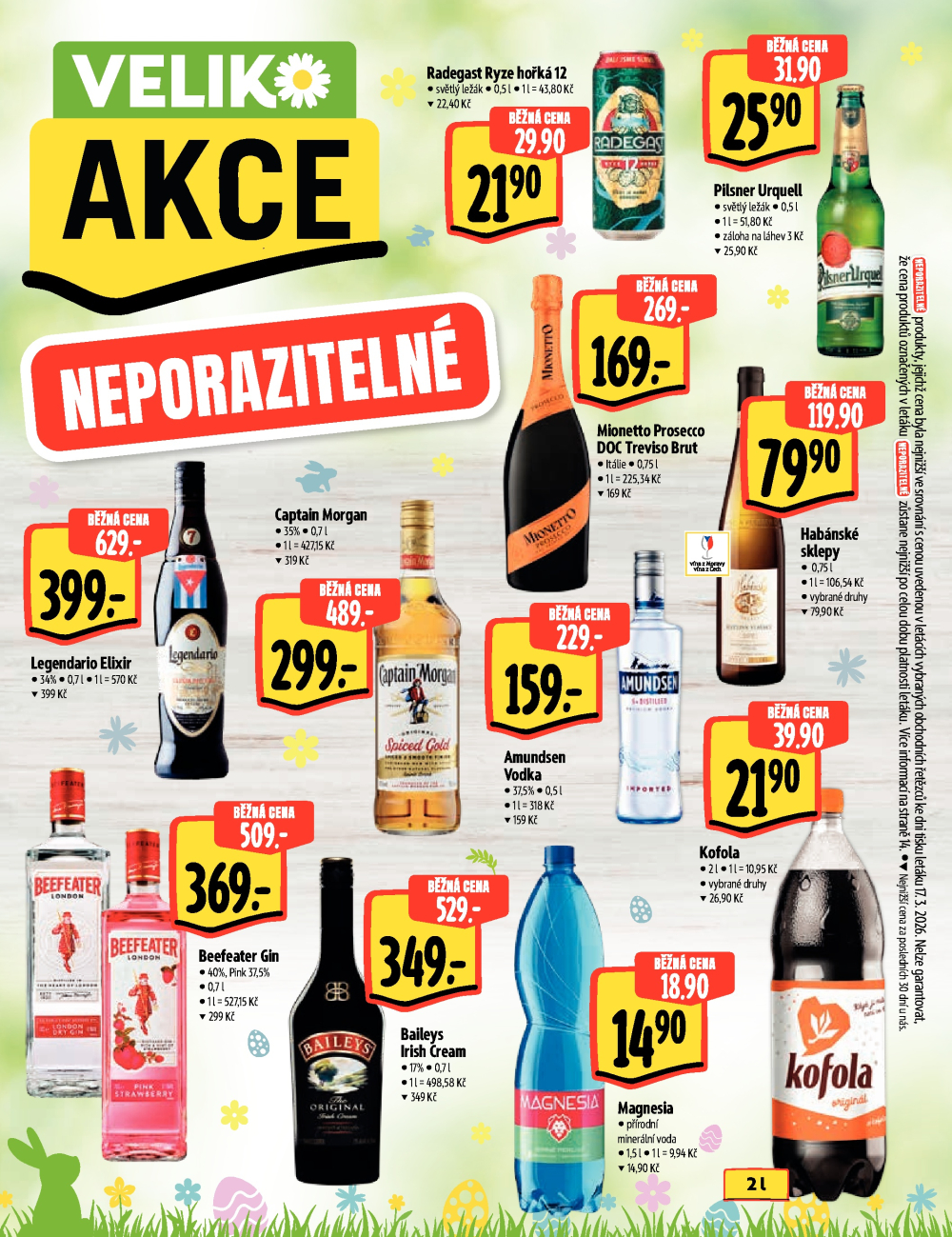 Leták Albert Supermarket - Velikonadílka excelentních chutí - strana 21