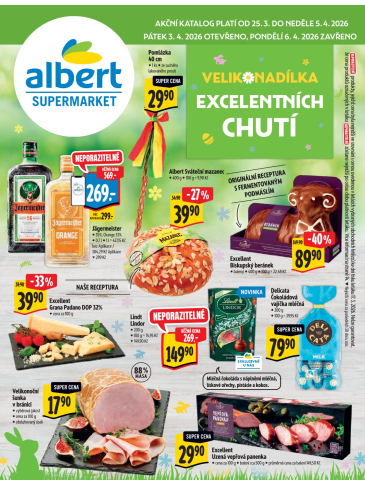Albert Supermarket - Velikonadílka excelentních chutí