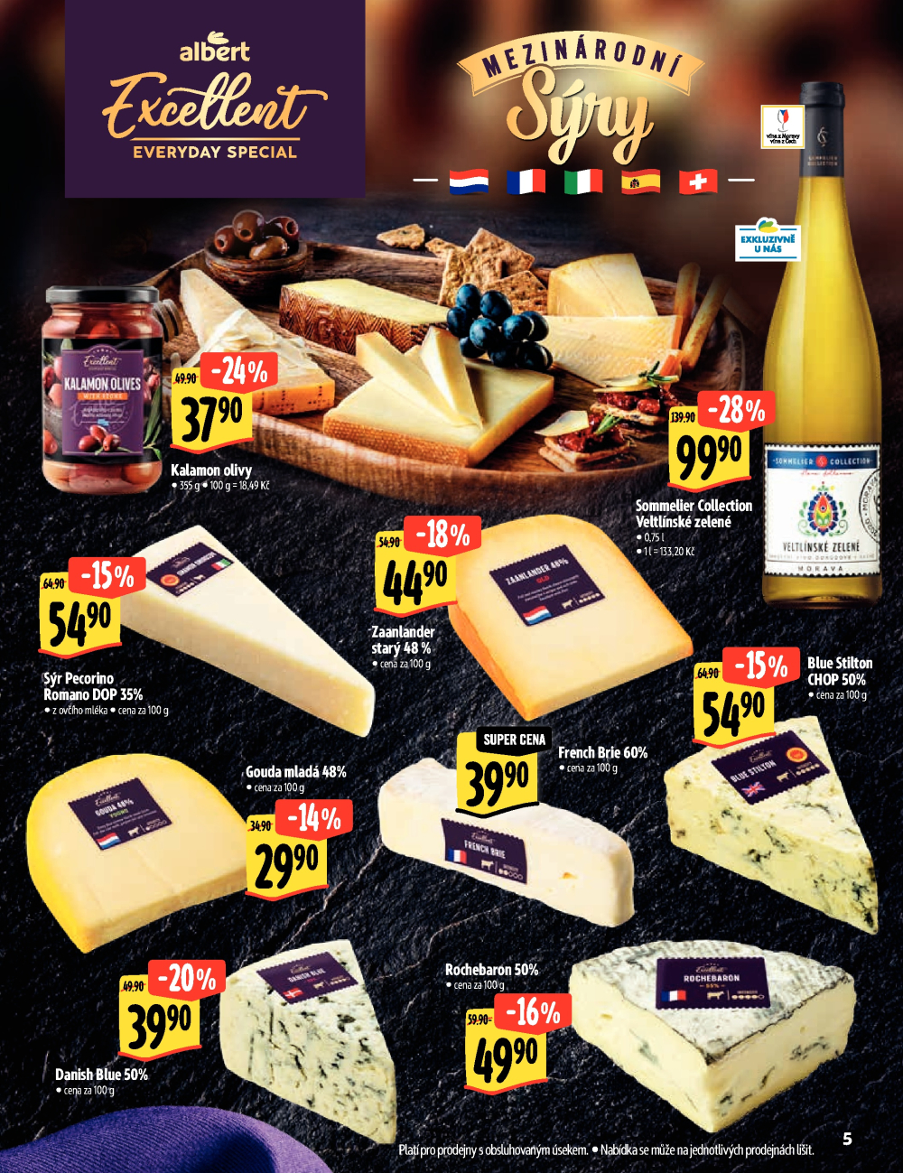 Leták Albert Supermarket - Velikonadílka excelentních chutí - strana 5