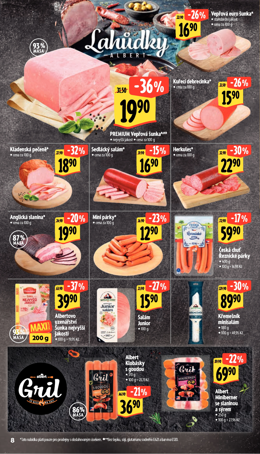 Leták Albert Supermarket leták - Brno, Ečerova - strana 20