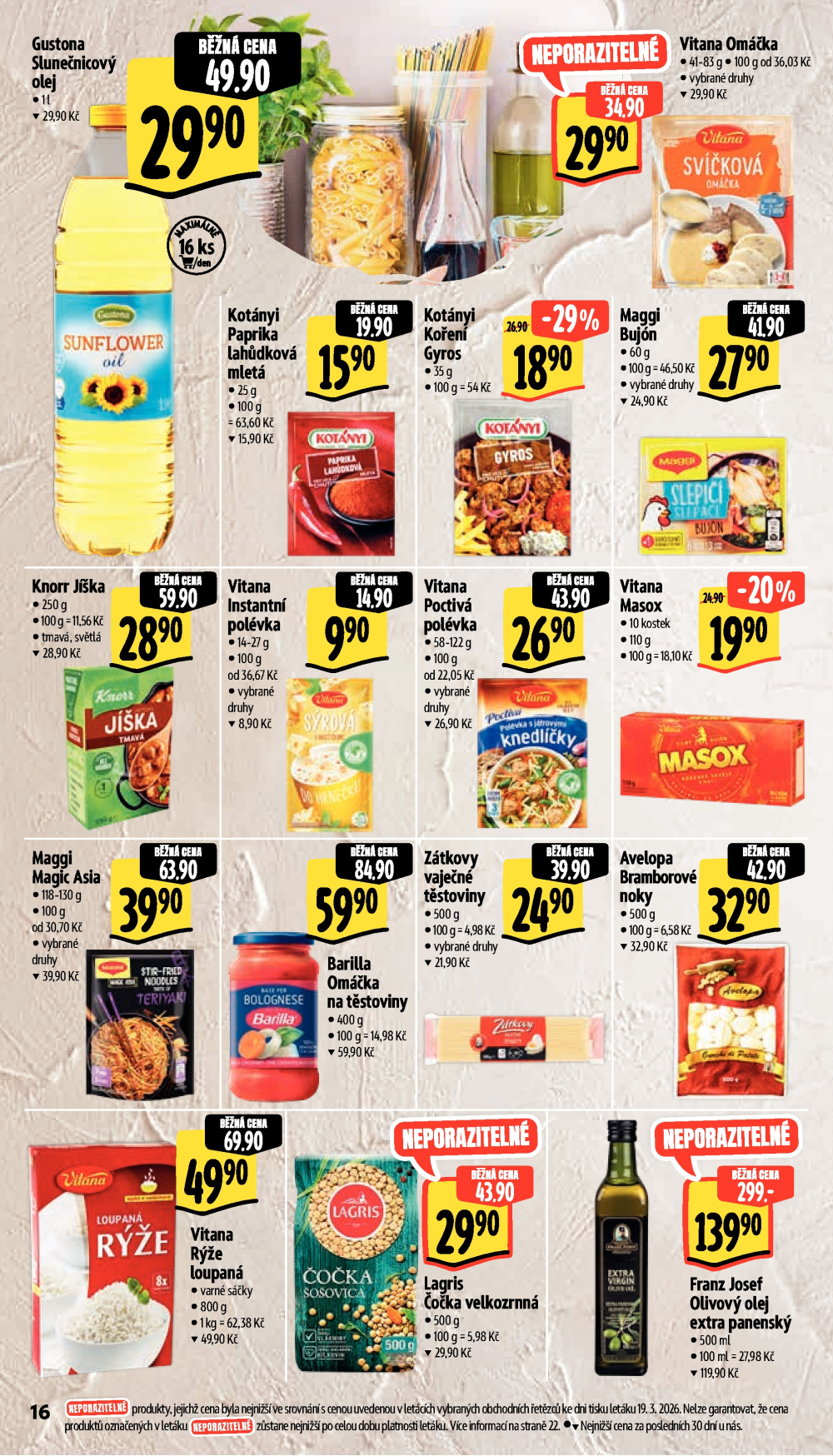 Leták Albert Supermarket leták - Brno, Ečerova - strana 30