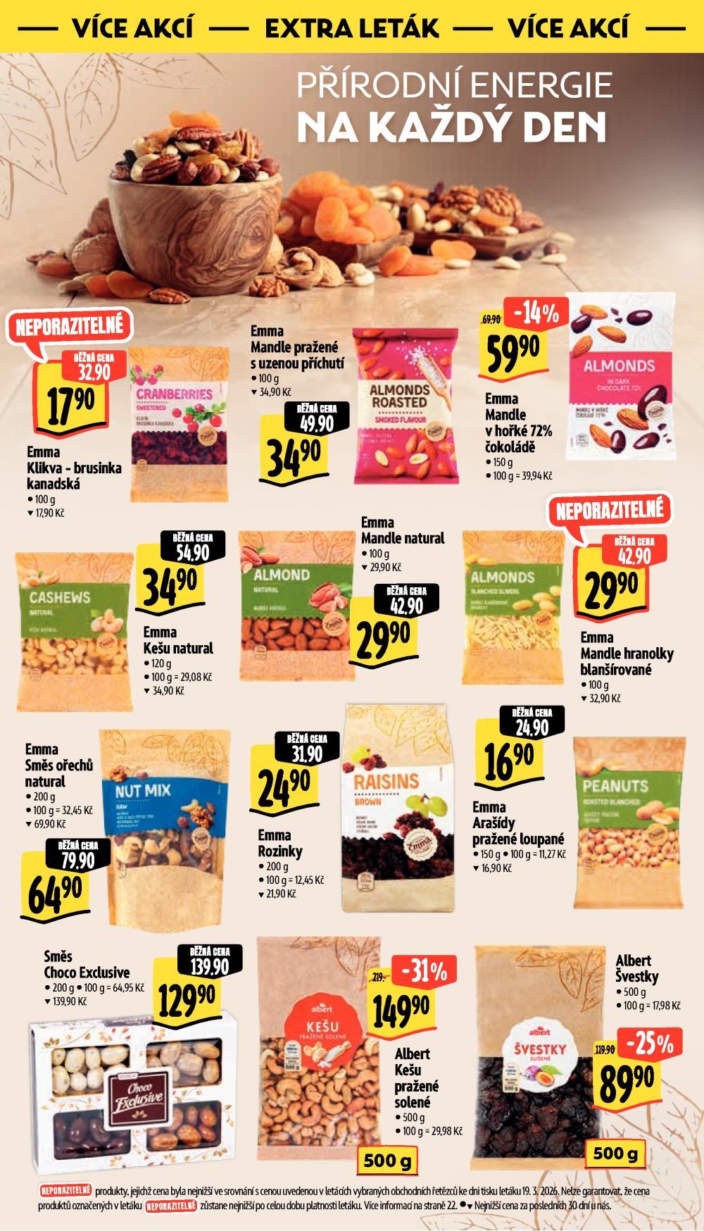 Leták Albert Supermarket leták - Brno, Ečerova - strana 39