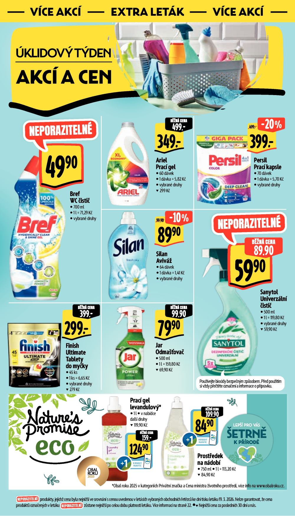 Leták Albert Supermarket leták - Brno, Ečerova - strana 47