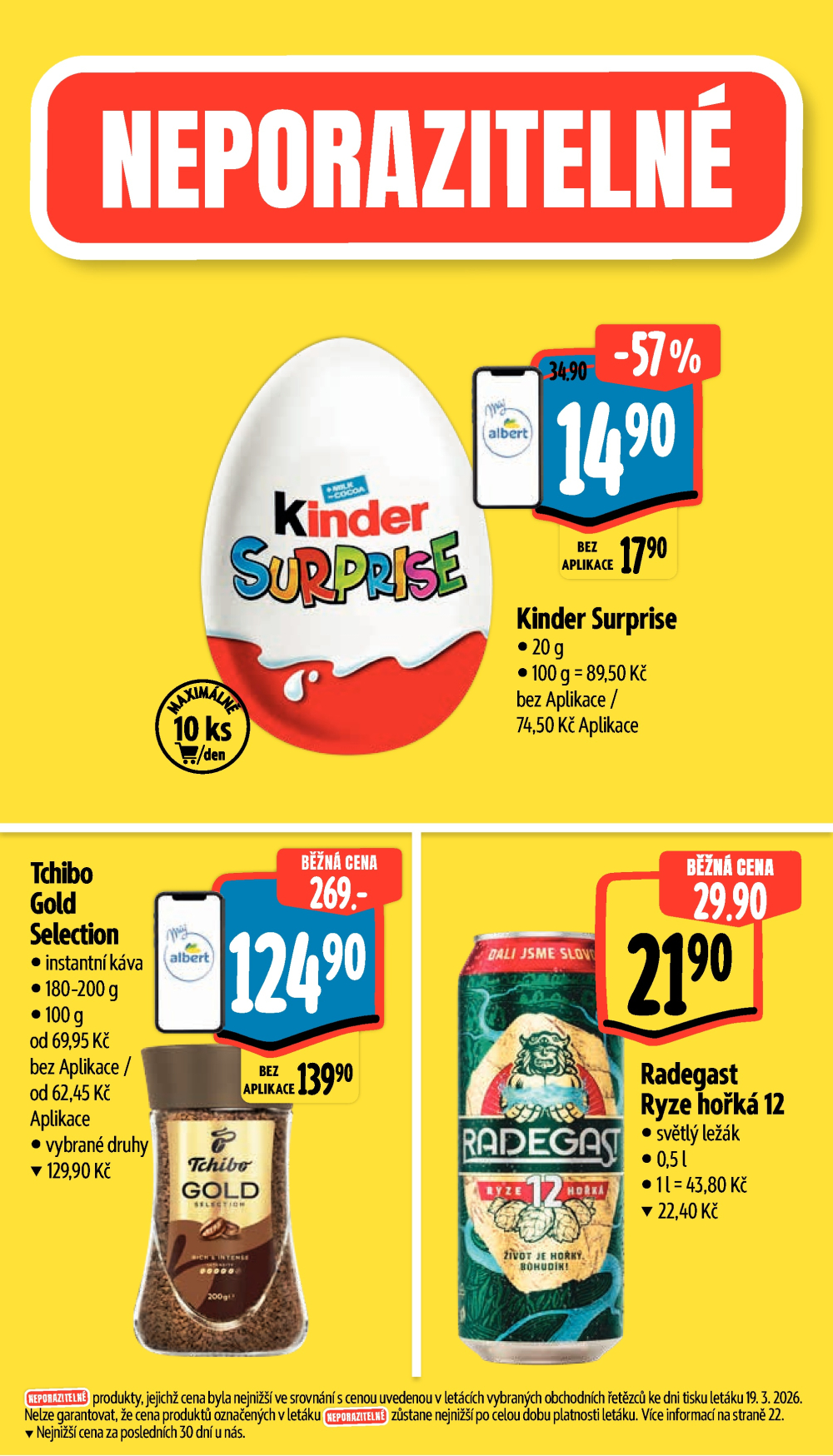 Leták Albert Supermarket leták - Brno, Ečerova - strana 5