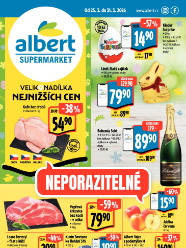 Albert Supermarket leták