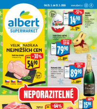 Akční leták Albert Supermarket 