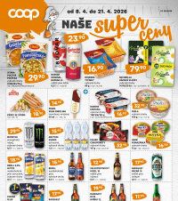 Akční leták COOP  - Super ceny