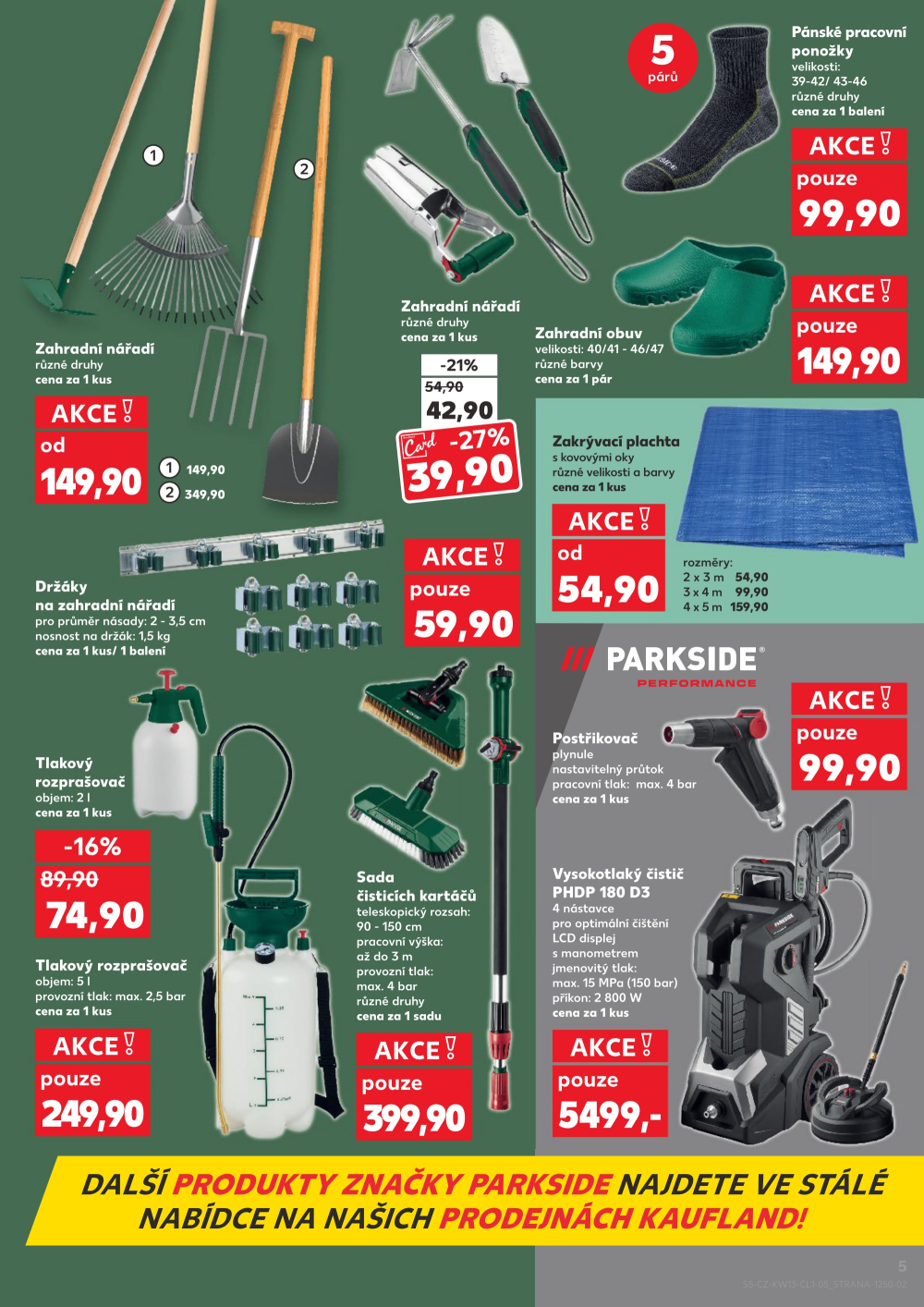 Leták Kaufland leták - Spotřební zboží - strana 5