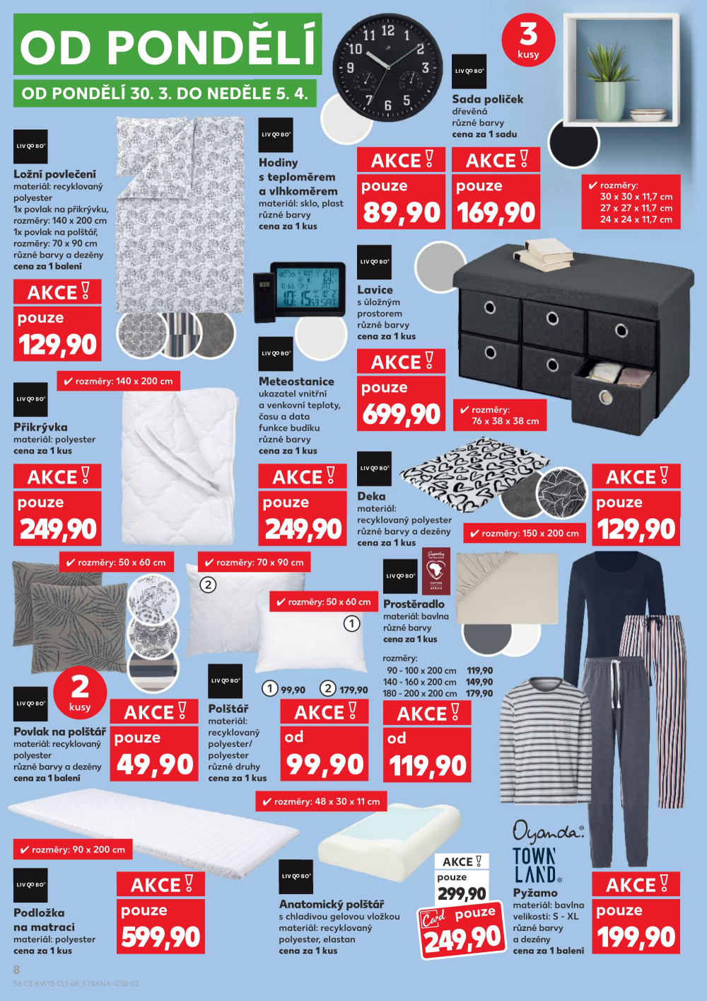 Leták Kaufland leták - Spotřební zboží - strana 8