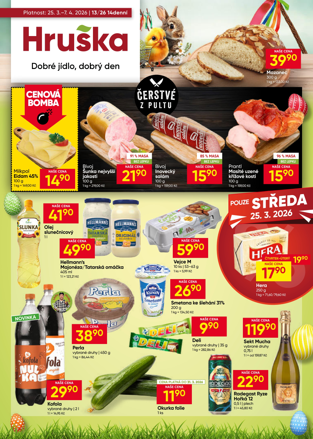 Leták Hruška leták - strana 1