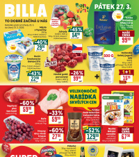 Akční leták BILLA malý 