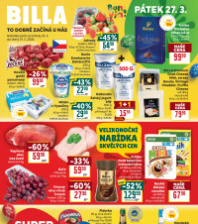Akční leták BILLA velký 