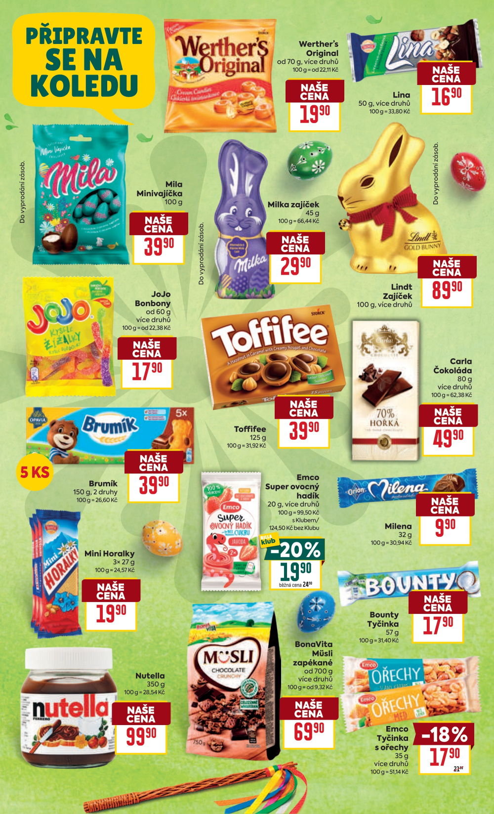 Leták BILLA velký leták - strana 20