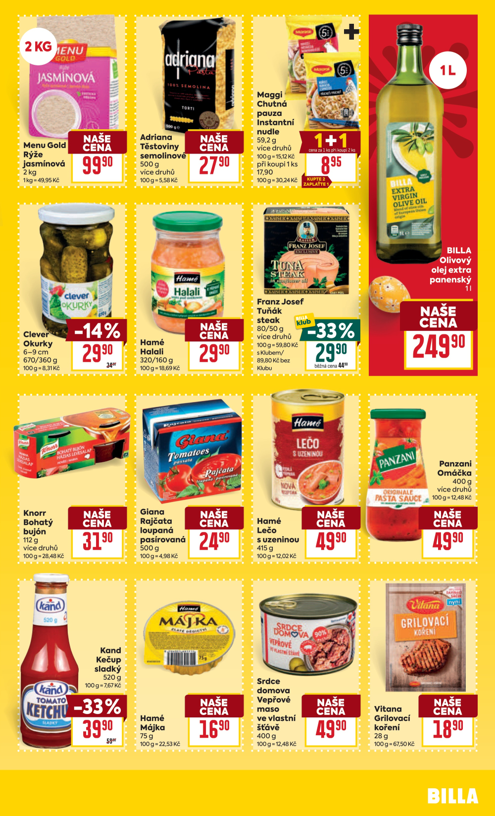 Leták BILLA velký leták - strana 21