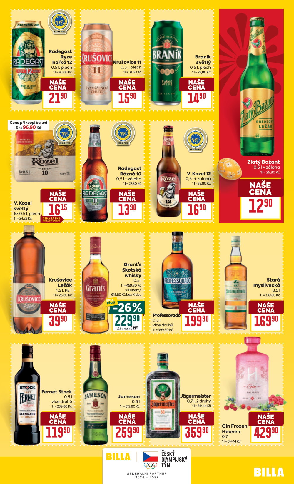 Leták BILLA velký leták - strana 25