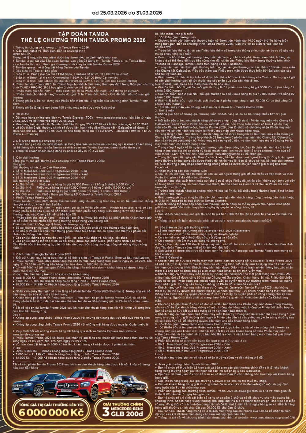 Leták TAMDA FOODS leták - strana 2