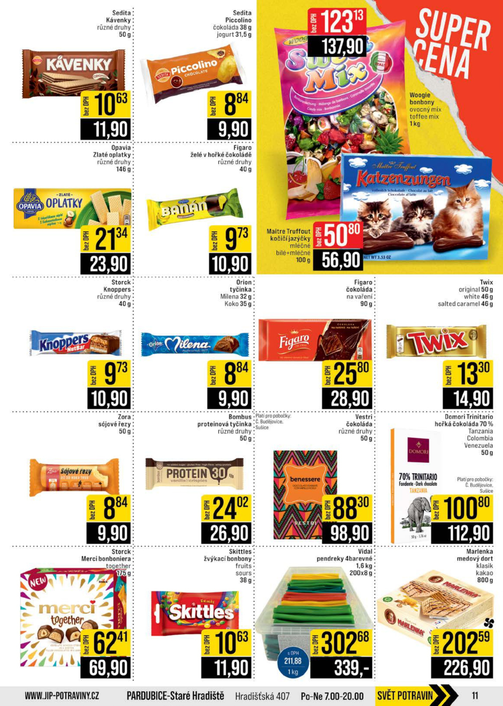 Leták JIP leták CC Cash & Carry - České Budějovice, Most, Náchod, Svoboda nad Úpou, Sušice - strana 11