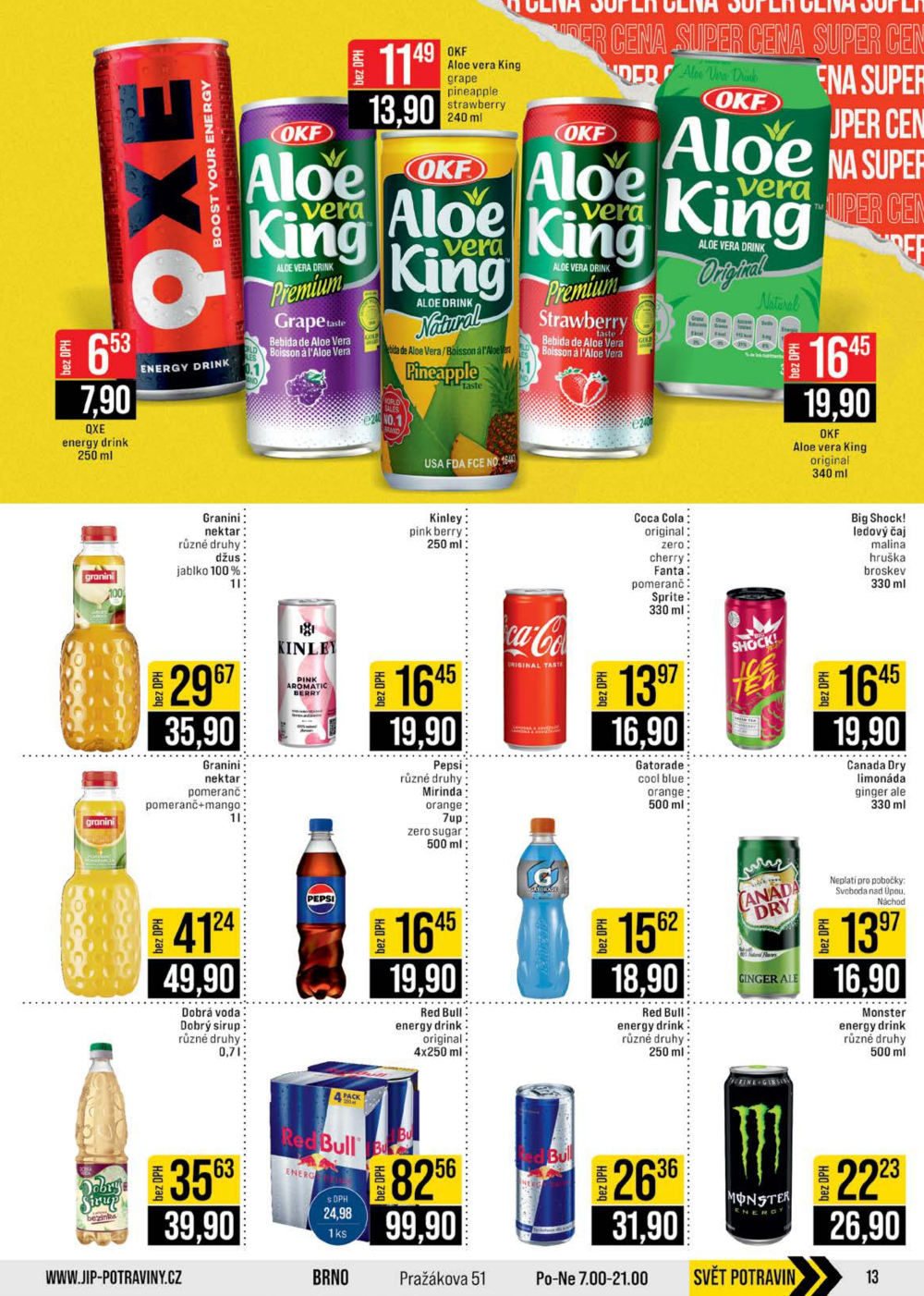 Leták JIP leták CC Cash & Carry - České Budějovice, Most, Náchod, Svoboda nad Úpou, Sušice - strana 13