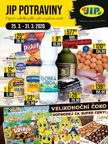 JIP leták CC Cash & Carry - České Budějovice, Most, Náchod, Svoboda nad Úpou, Sušice