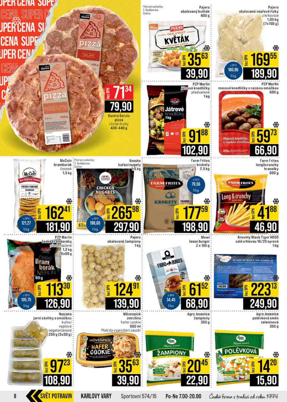 Leták JIP leták CC Cash & Carry - České Budějovice, Most, Náchod, Svoboda nad Úpou, Sušice - strana 8