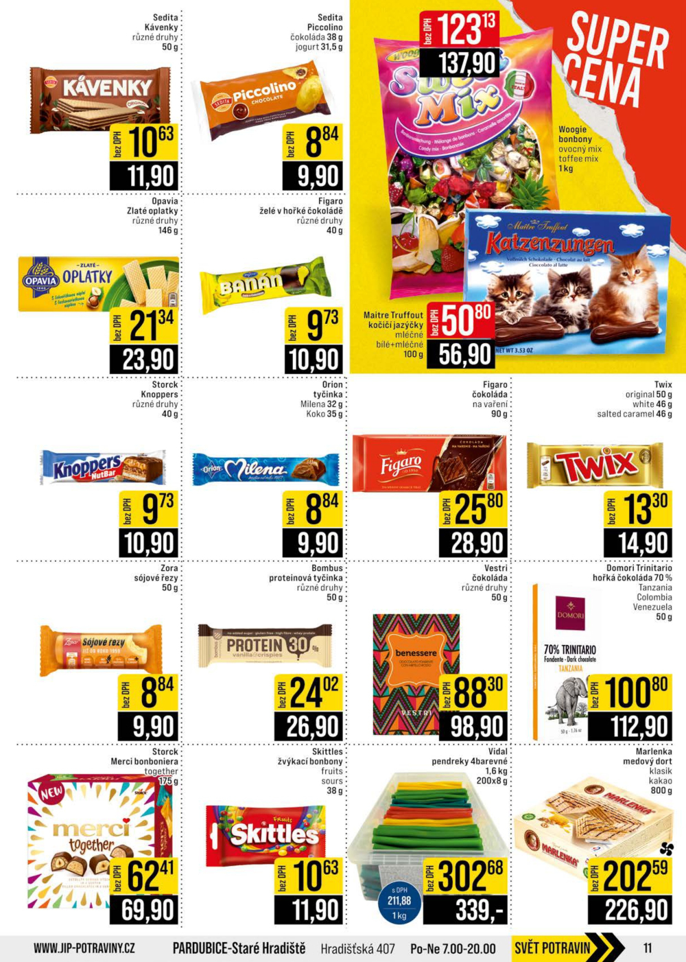 Leták JIP leták CC Cash & Carry - Brno, Ostrava, Praha, Polička, Olomouc, Karlovy Vary, Zlín, Jilemnice, Pardubice - strana 11