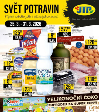Akční leták JIP  CC Cash & Carry - Brno, Ostrava, Praha, Polička, Olomouc, Karlovy Vary, Zlín, Jilemnice, Pardubice