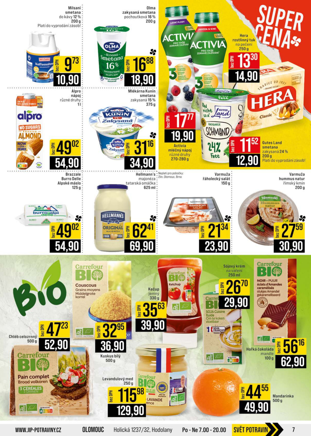 Leták JIP leták CC Cash & Carry - Brno, Ostrava, Praha, Polička, Olomouc, Karlovy Vary, Zlín, Jilemnice, Pardubice - strana 7