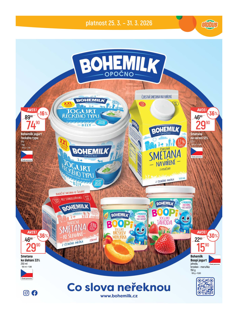 Leták Globus leták Praha - Černý Most - strana 17