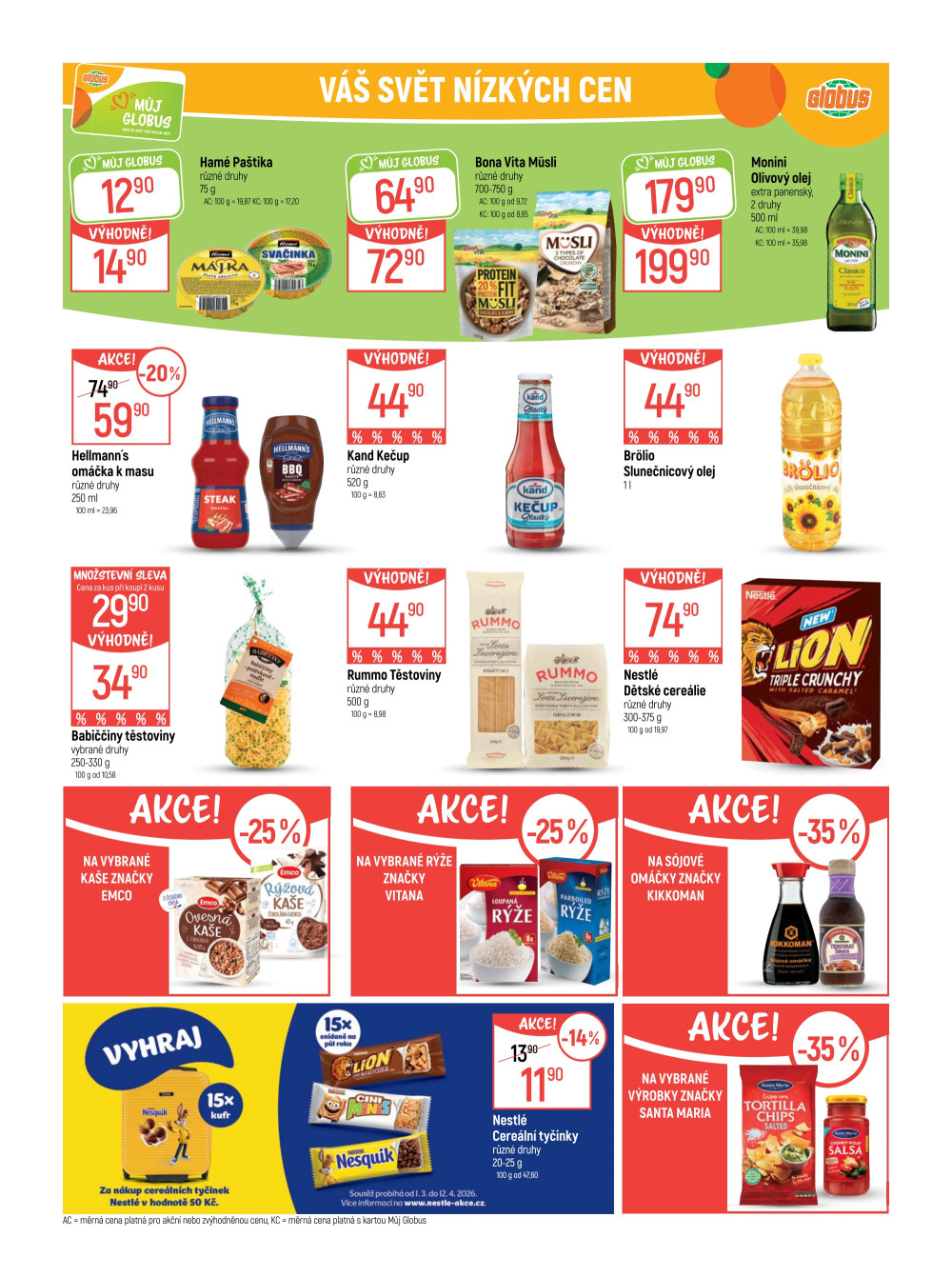 Leták Globus leták Praha - Černý Most - strana 21