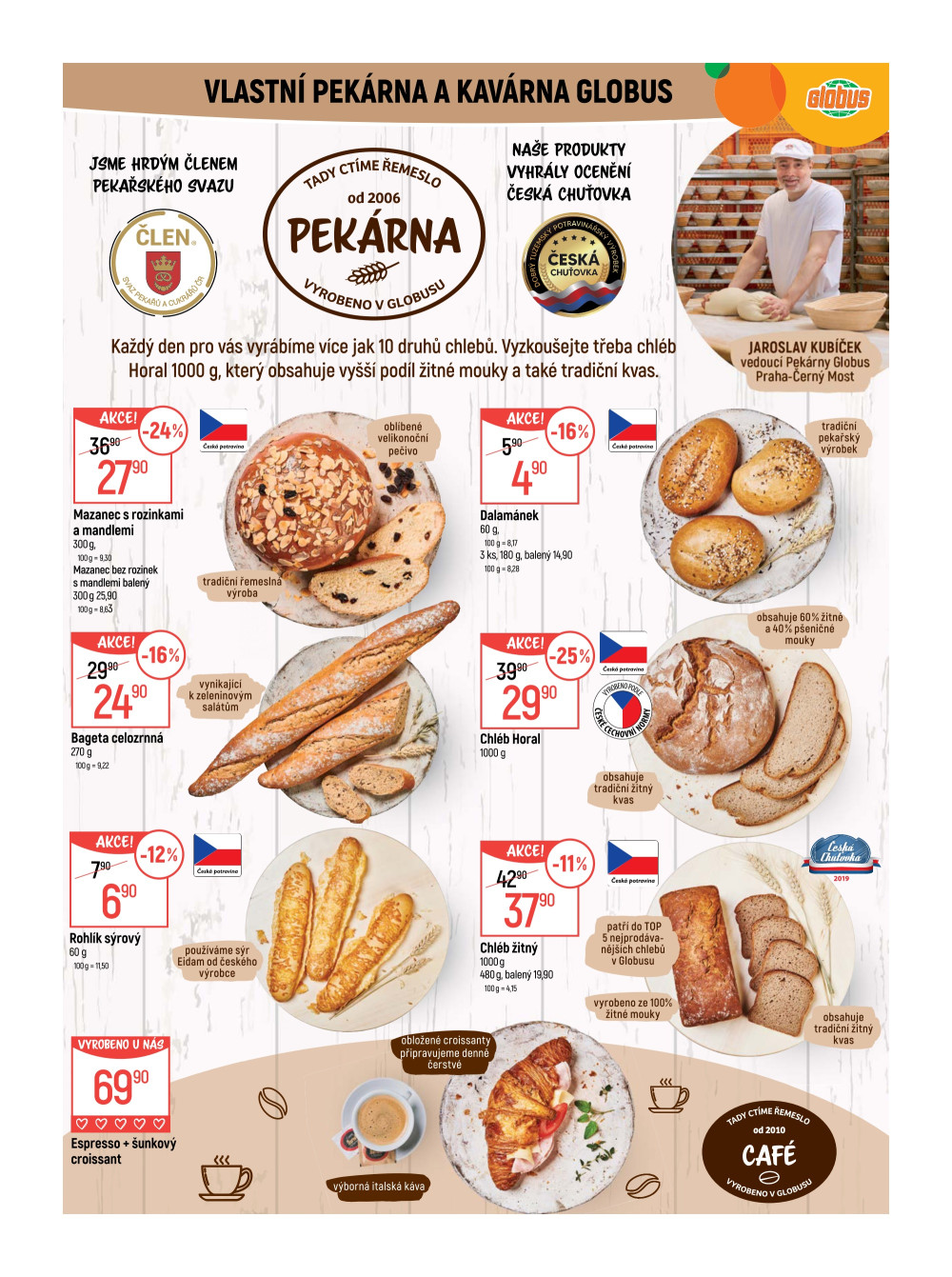 Leták Globus leták Praha - Černý Most - strana 6