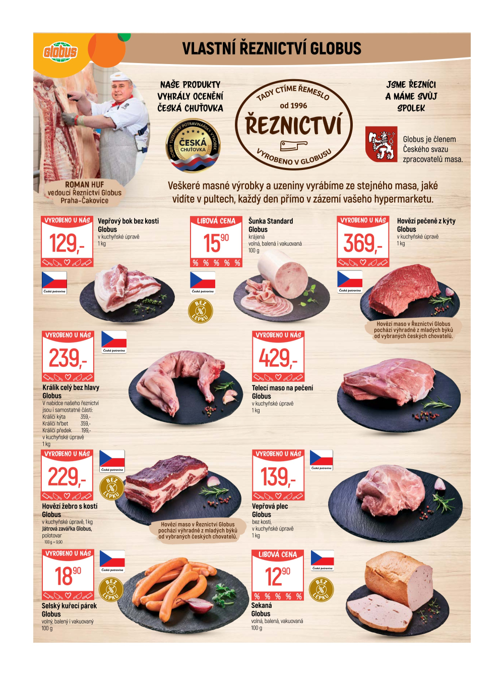 Leták Globus leták Praha - Čakovice - strana 5