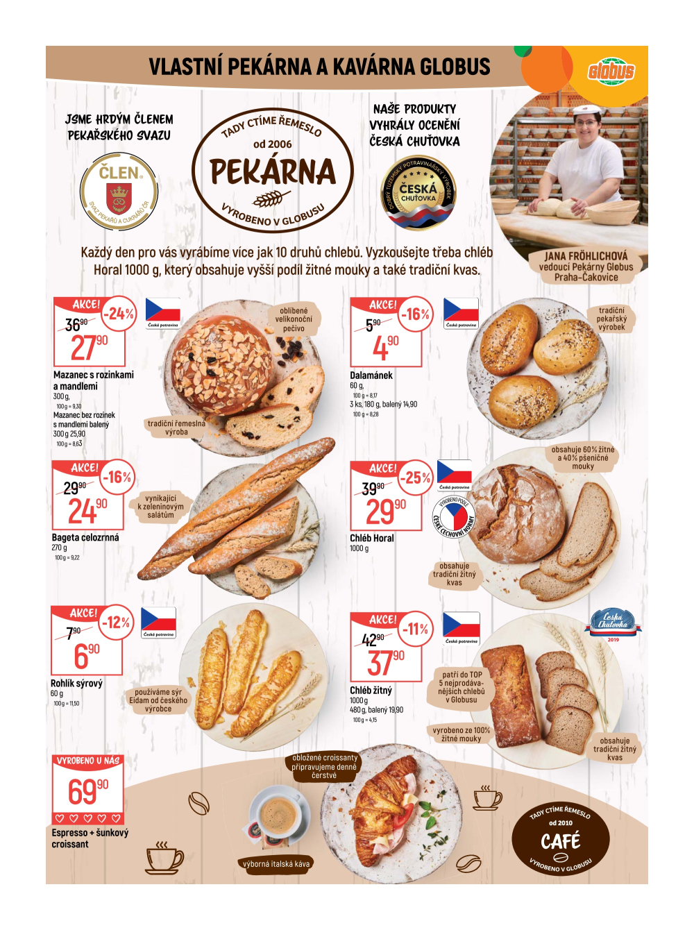 Leták Globus leták Praha - Čakovice - strana 6